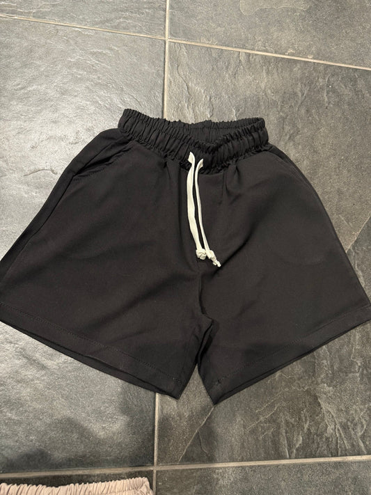 SF507 BERMUDA BIMBO NERO - bermuda bimbo -