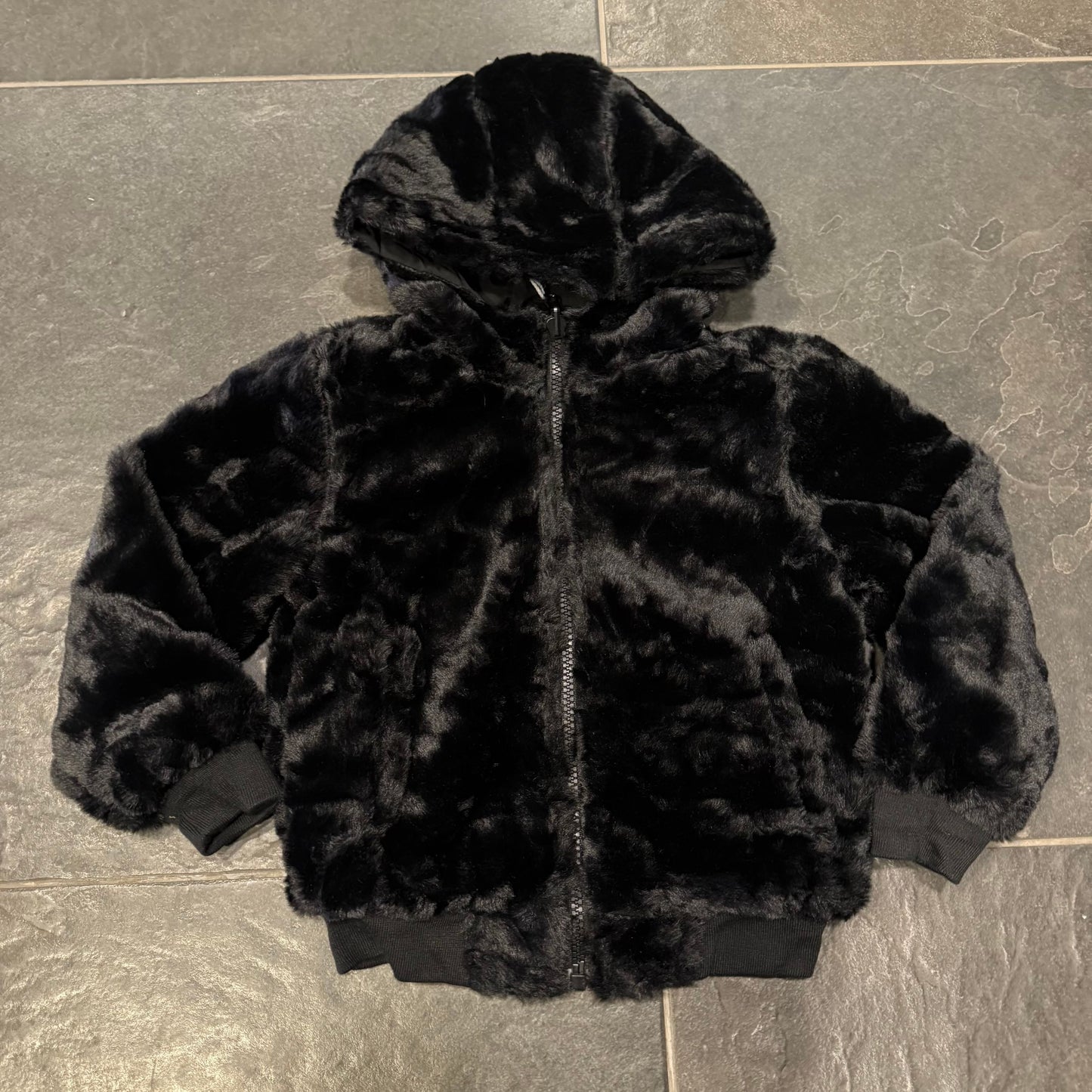 F-196 GIUBBINO REVERSIBILE BIMBO NERO - GIUBBINO BIMBO -