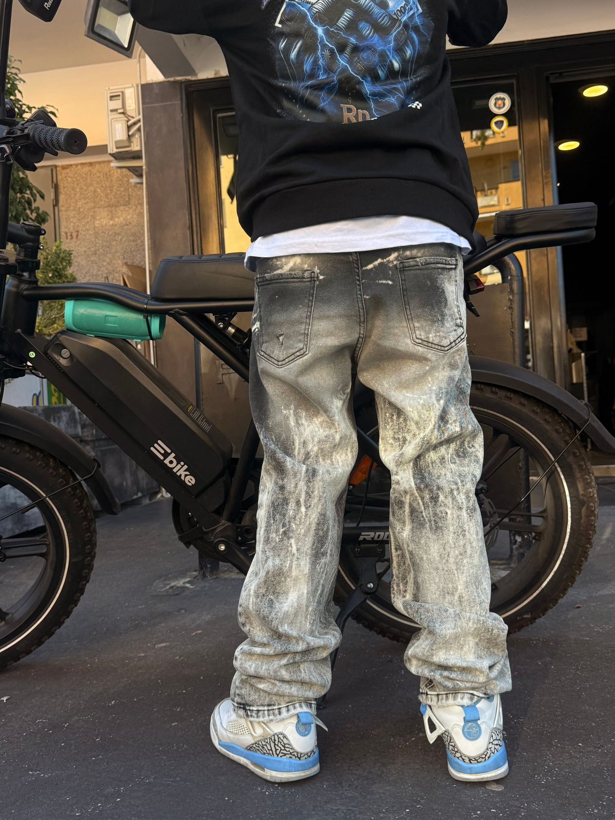 CB BAGGY STARK GRIGIO - JEANS BIMBO - CIANOTIC