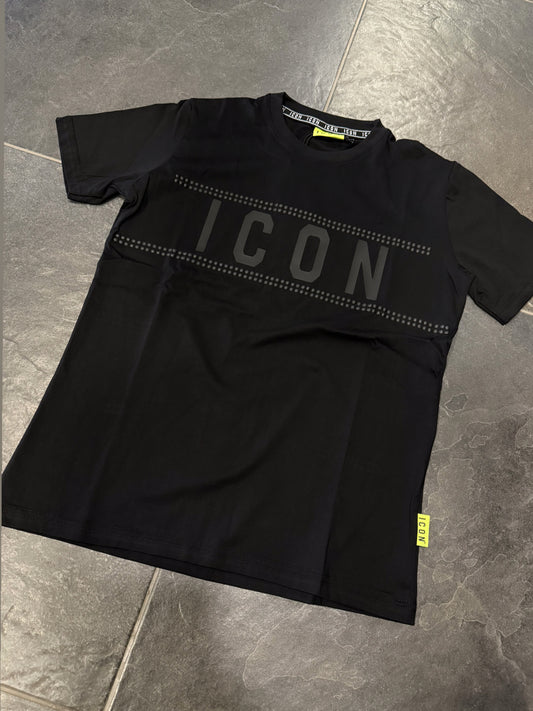 ICUS2S5T048 T-SHIRT ICON NERA - T-shirt uomo - icon