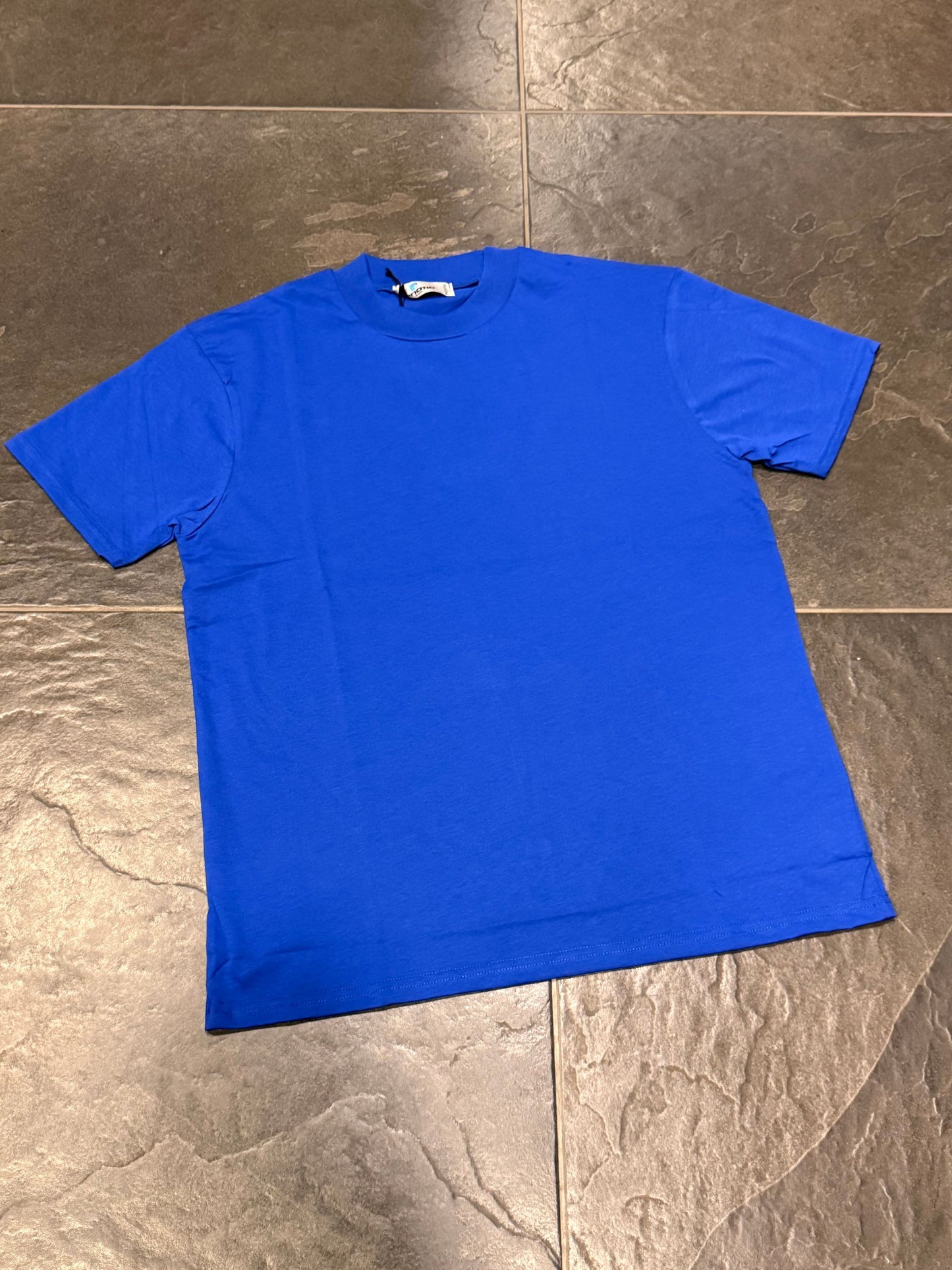 T/COLLO ALTO REGULAR ROYAL - T-shirt uomo - CIANOTIC