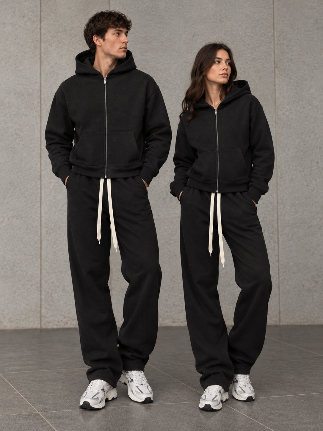 COMPL4000 TUTA NERA - tute uomo -