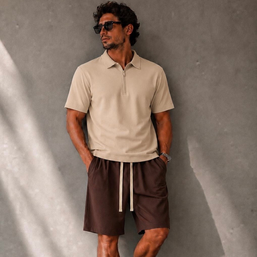 GL5106-2 POLO BEIGE - T-Shirt e Polo -