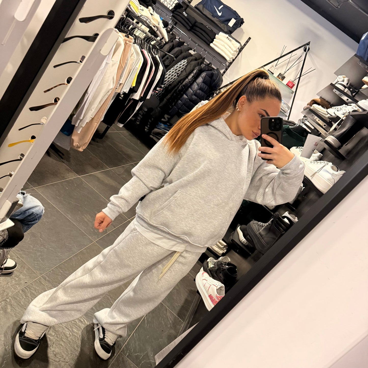 DRIP PANT PANTATUTA GRIGIO - pantatuta uomo - CIANOTIC