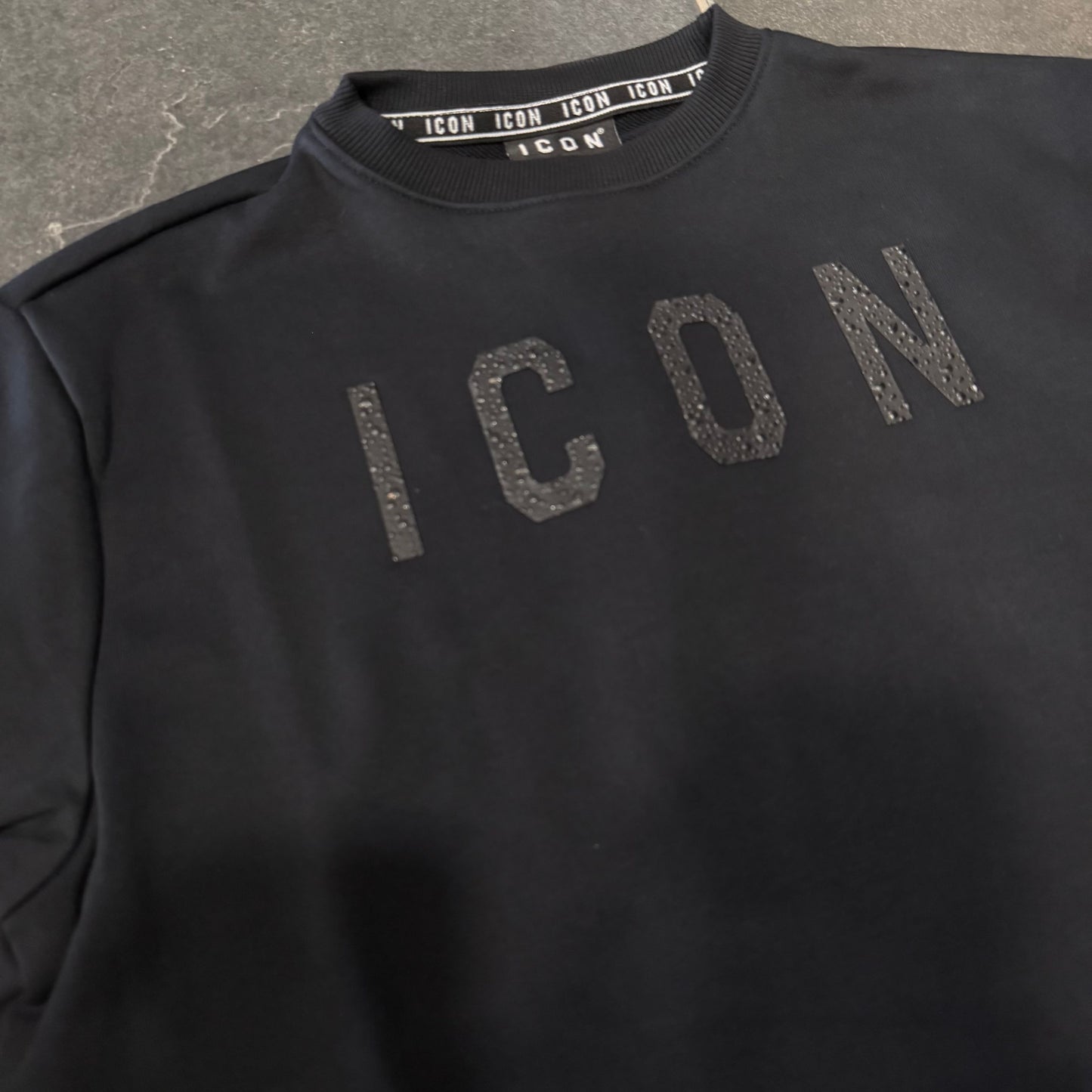 ICUF2W6F030 FELPA ICON NERA - Felpe uomo - icon