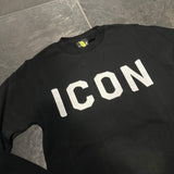 IU9058M MAGLIONCINO ICON UOMO NERO - Maglieria uomo - icon