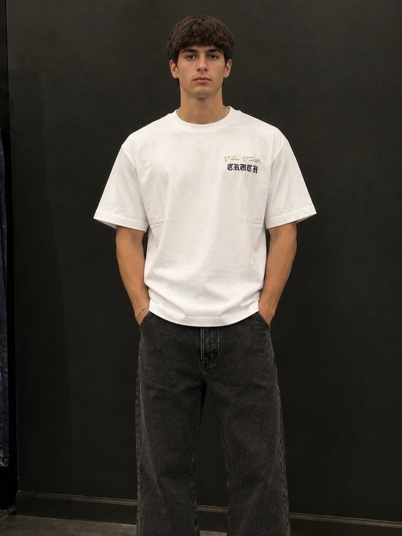Z1781 T-SHIRT UOMO BIANCA - T-shirt uomo -