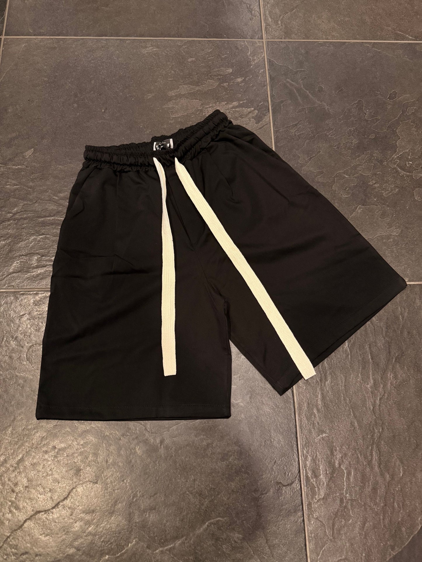 PA1076 BERMUDA UOMO NERO - bermuda uomo -