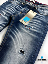 NEW FIT NETTUNO BLUE - Jeans uomo - CIANOTIC