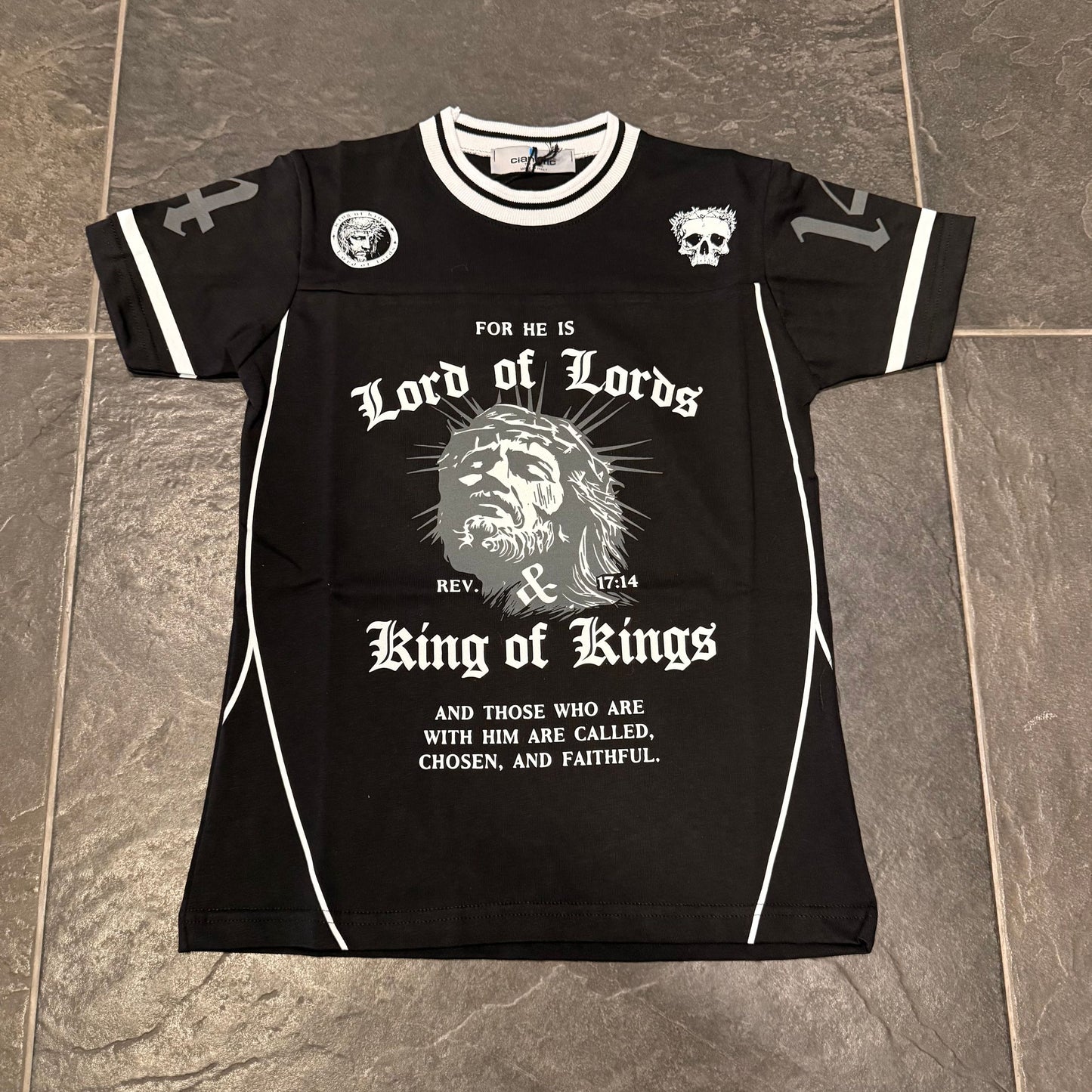 JESUS T-SHIRT BIMBO NERA - T-shirt bimbo - CIANOTIC