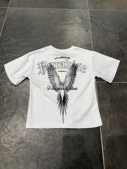 214 T-SHIRT BIMBO BIANCA - T-shirt bimbo - IO CHICO