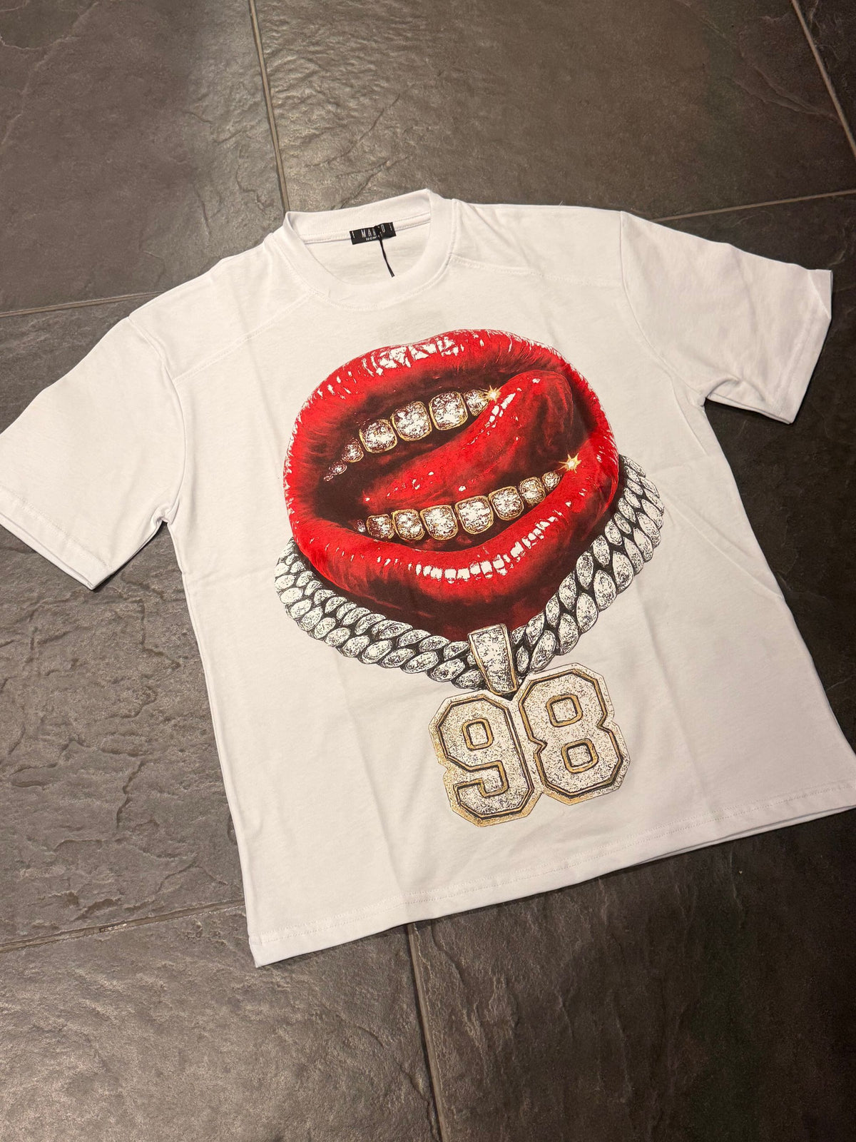 M5087 T-SHIRT BIANCA - T-shirt uomo - MARCO HOMME