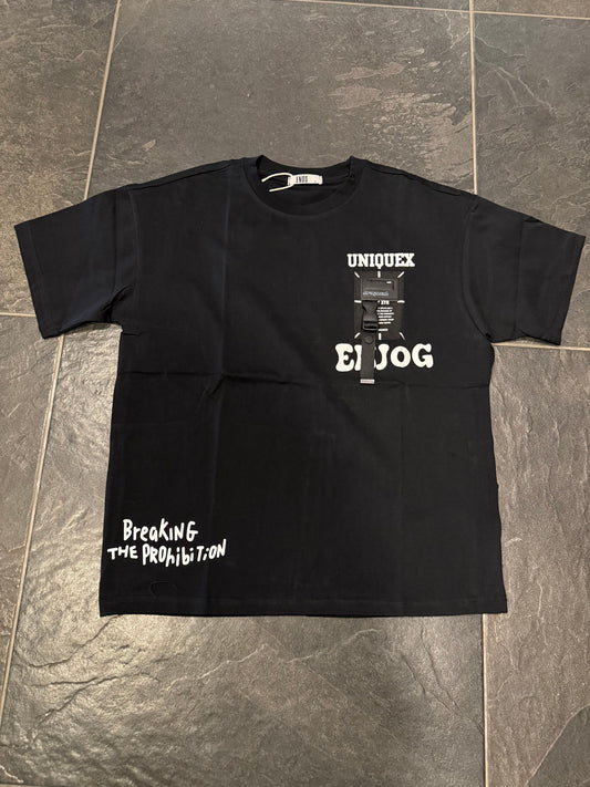 T-933 T-SHIRT NERA - T-shirt uomo -