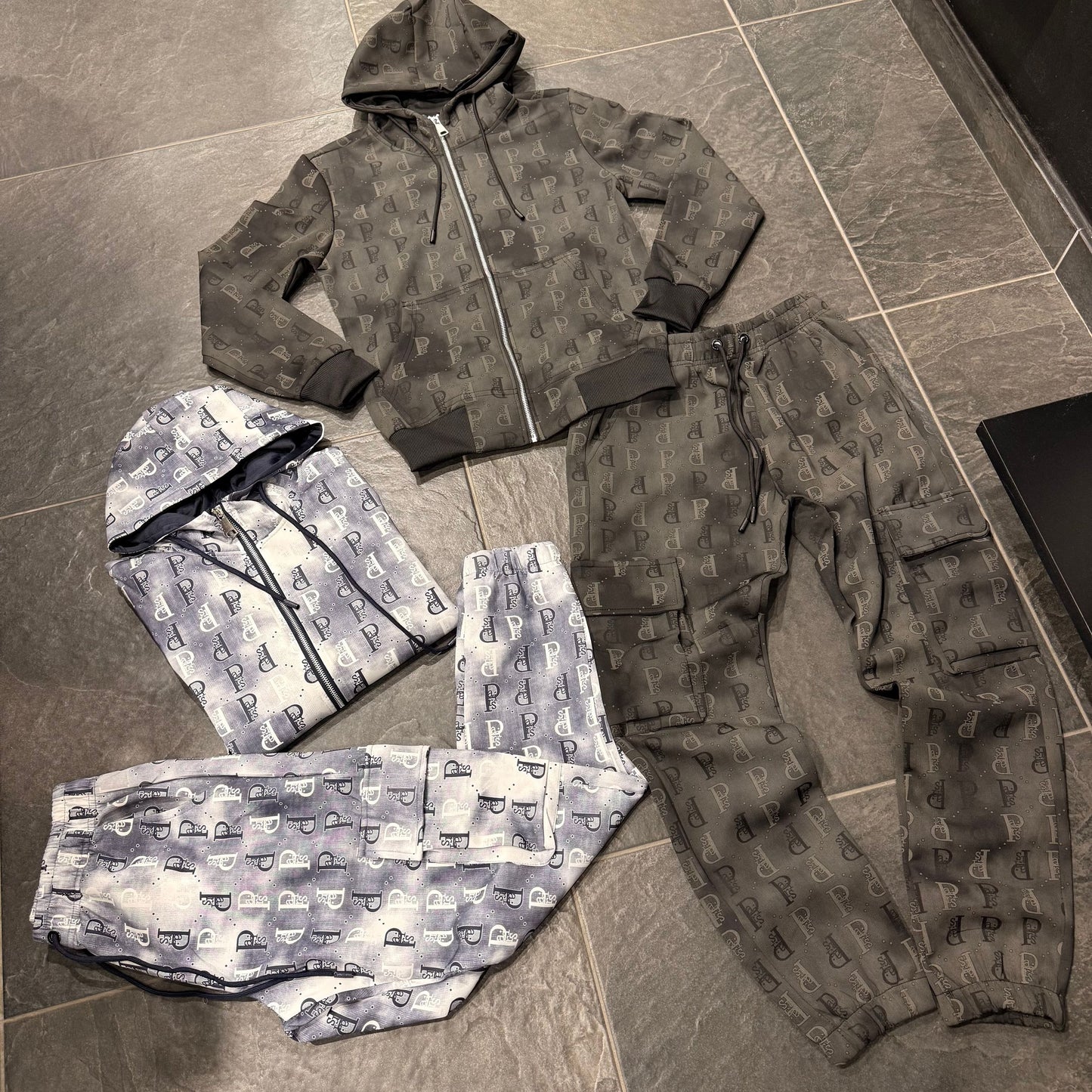 T-5126AB TUTA UOMO BLU - tuta uomo -