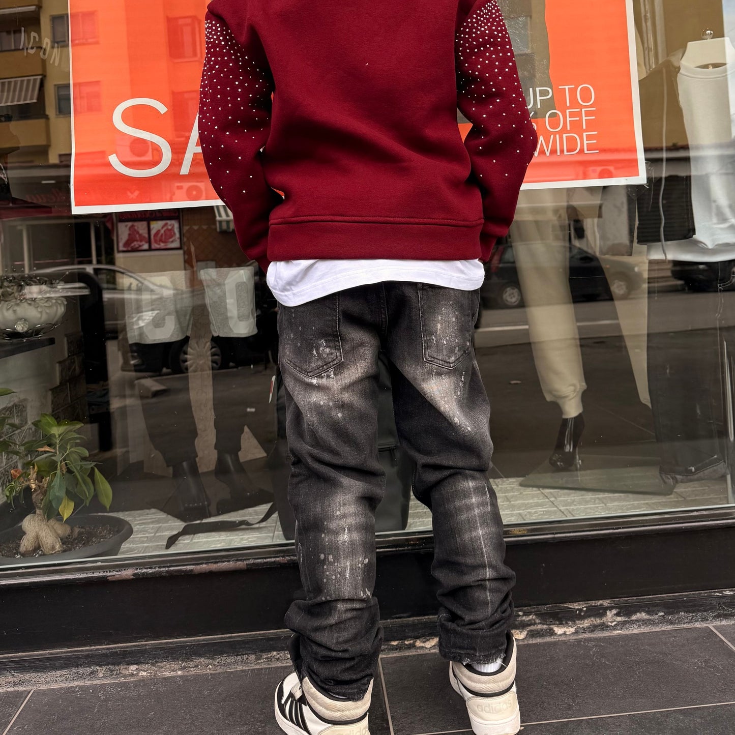 CB ROMEO BLACK - JEANS BIMBO - CIANOTIC