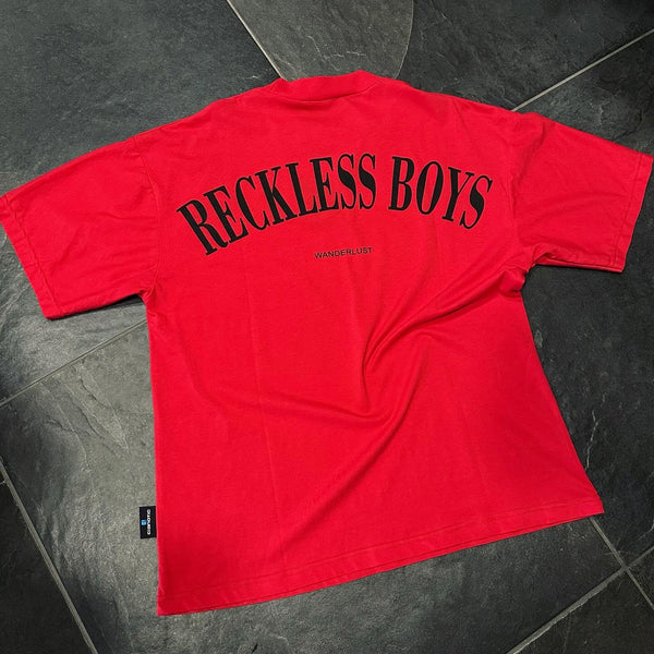 T/CROP-BOYS ROSSA - T-shirt uomo - CIANOTIC