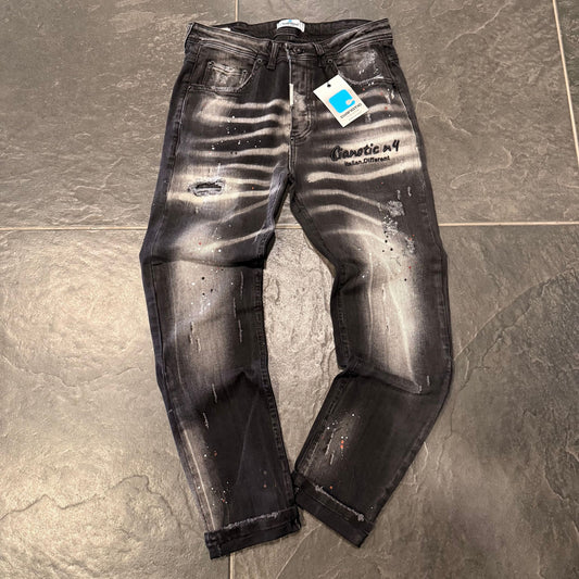 NEW FIT N.4 BLACK - Jeans uomo - CIANOTIC