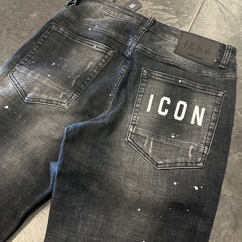 IU9091J JEANS ICON BLACK - Jeans uomo - icon