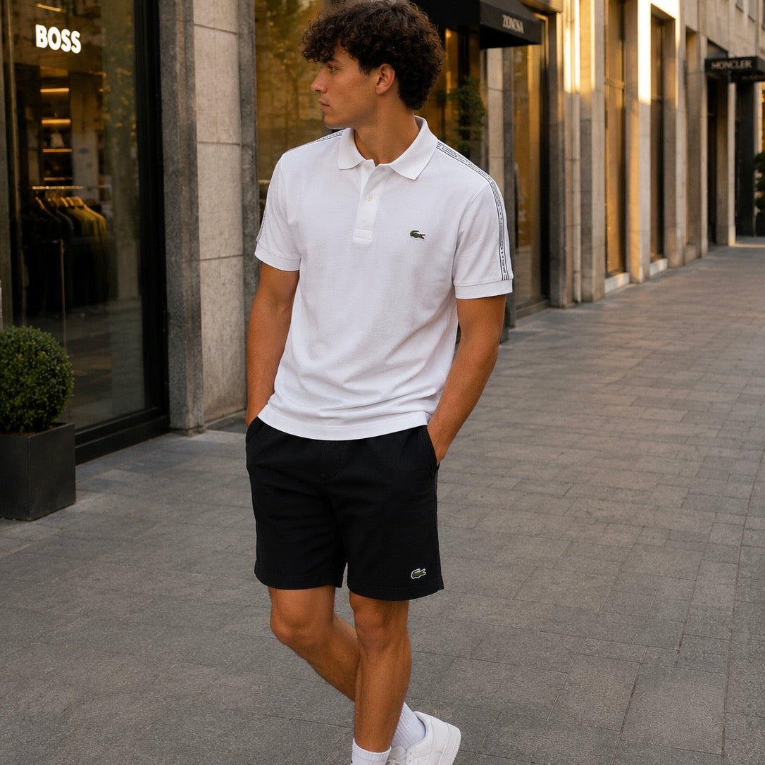 POLO LACOSTE BIANCA - T-Shirt e Polo - LACOSTE