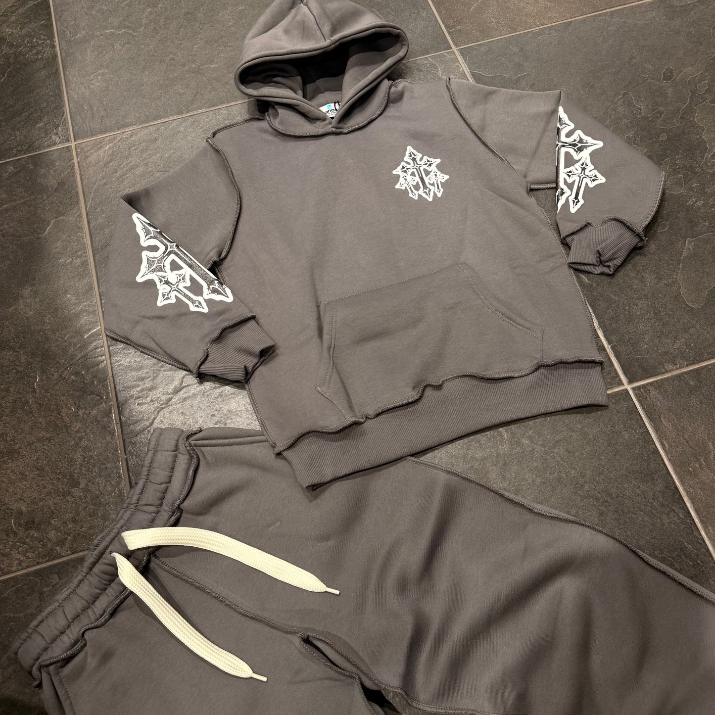 CB TRACK SUIT GRIGIO - JEANS BIMBO - CIANOTIC