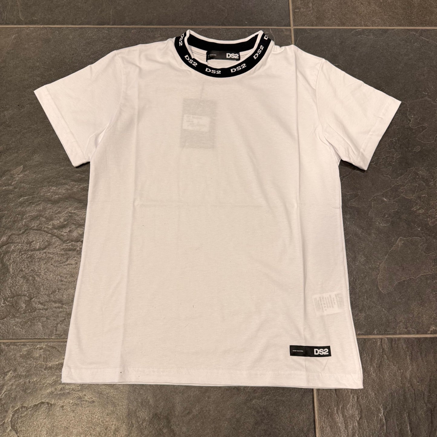 SS26300 T-SHIRT DS2 BIANCA - T-shirt uomo - DROP SEASON 2