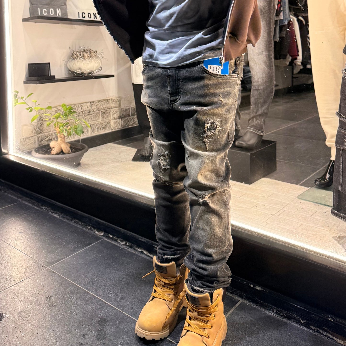 CB CM BLACK - JEANS BIMBO - CIANOTIC