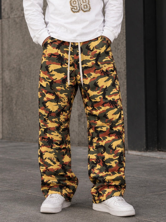 ANG052 PANTALONE VERDE - pantalone uomo -