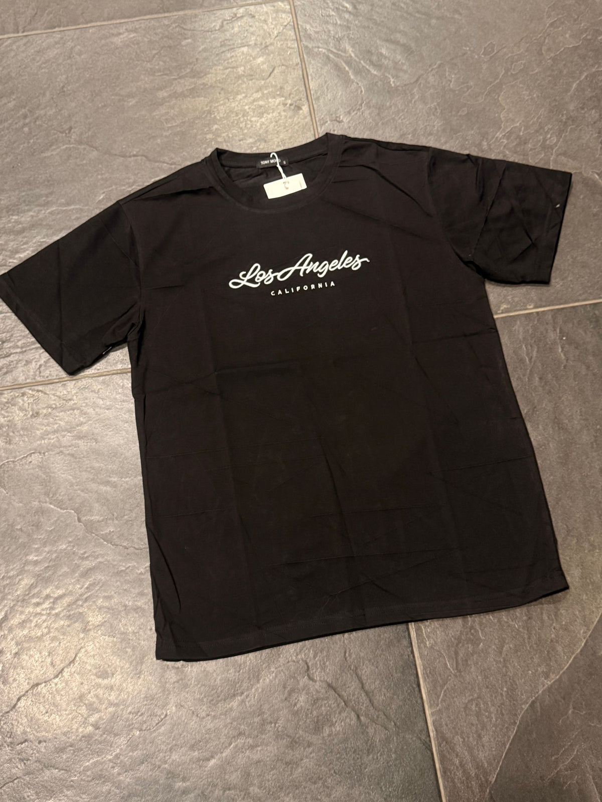 YD-3115 T-SHIRT UOMO NERA - T-shirt uomo -