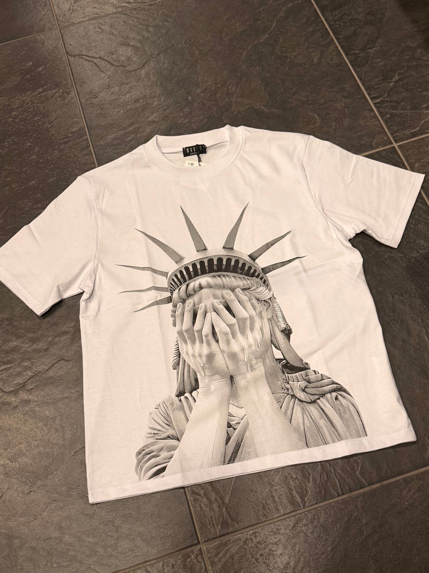 M2042 T-SHIRT BIANCA - T-shirt uomo -