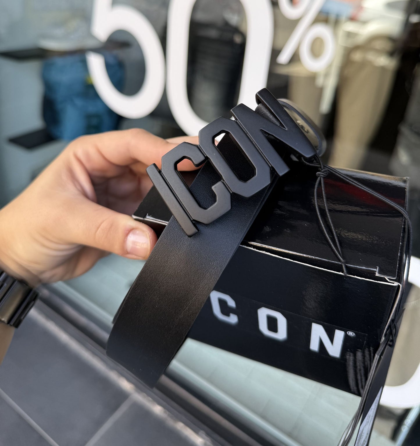 ICXF2W6A031 CINTURA ICON - Accessori uomo - icon