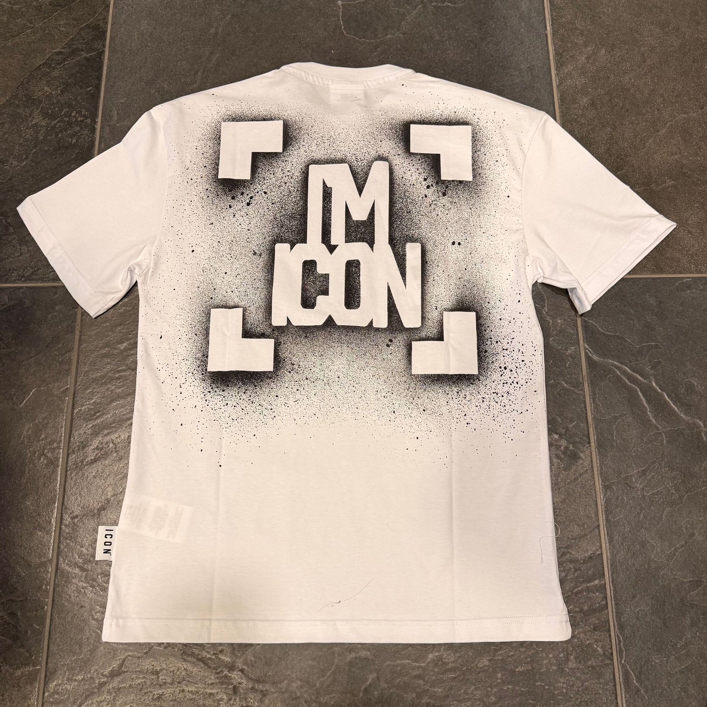 IUT013 T-SHIRT ICON BIANCA - T-shirt uomo - icon