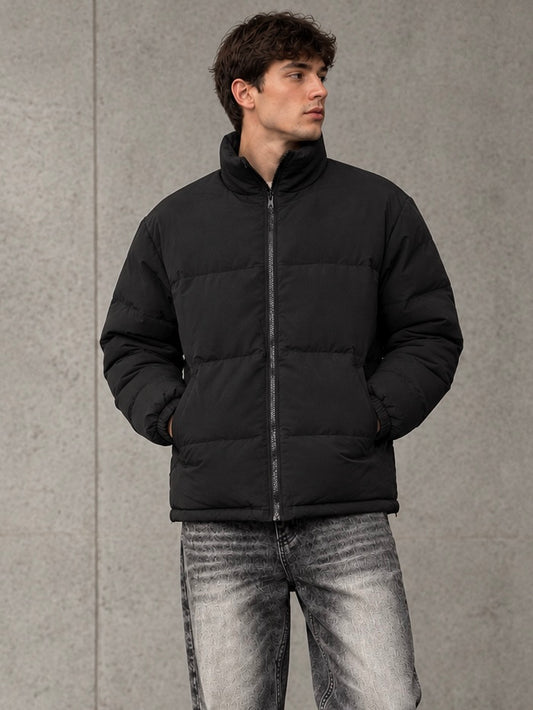 0125 GIUBBINO NERO - Giubbini uomo -
