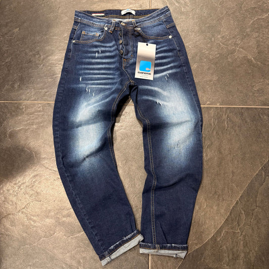 NEW FIT BRANDO INDACO - Jeans uomo - CIANOTIC