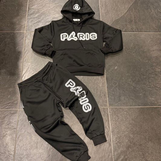 FFA-88 TUTA BIMBO NERO/ARGENTO - tute bimbo -