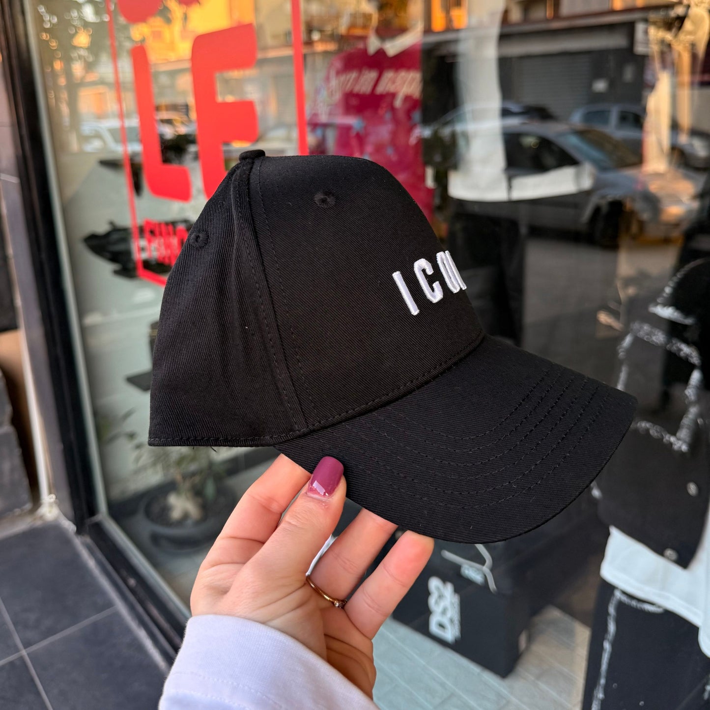 INB003 BERRETTO ICON NERO - cappello uomo - icon