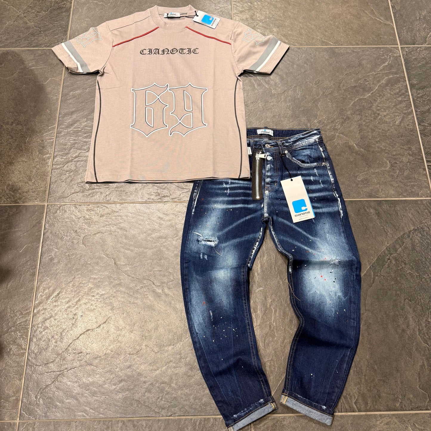 NEW FIT DC 00 BLUE - Jeans uomo - CIANOTIC