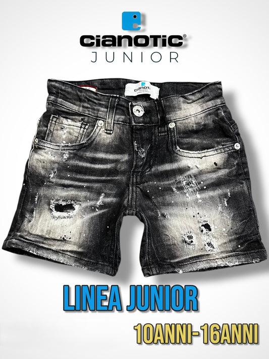 CB D125 BLACK - short bimbo - CIANOTIC