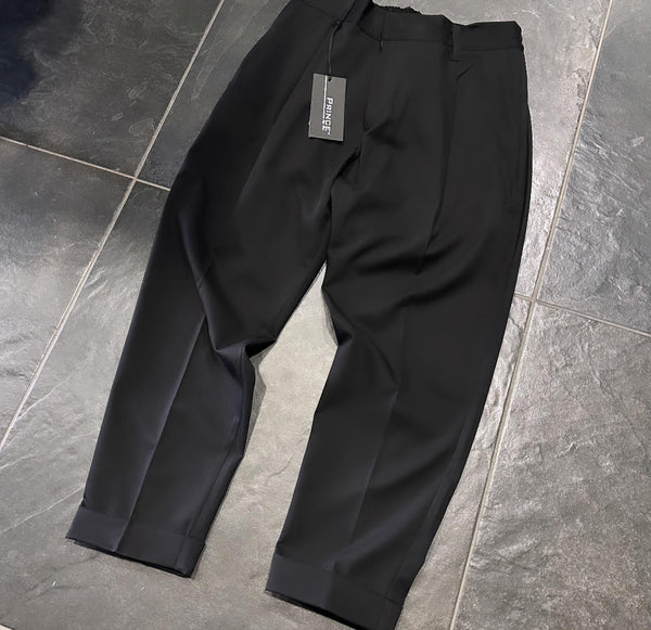 A550 PANTALONE PRINCE  NERO - pantalone uomo - prince