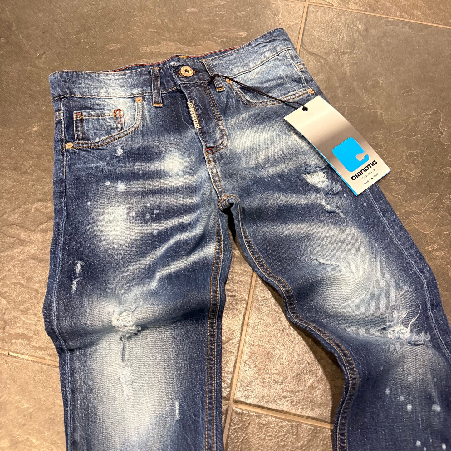 CB DQ6 BLUE - JEANS BIMBO - CIANOTIC