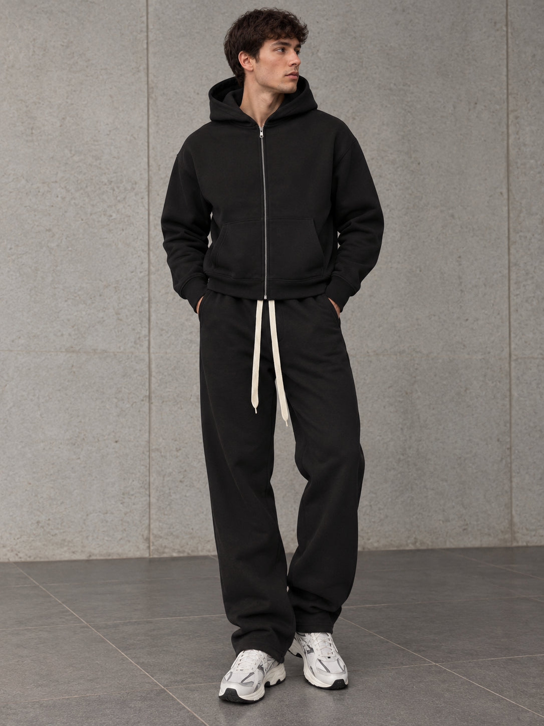 COMPL4000 TUTA NERA - tute uomo -