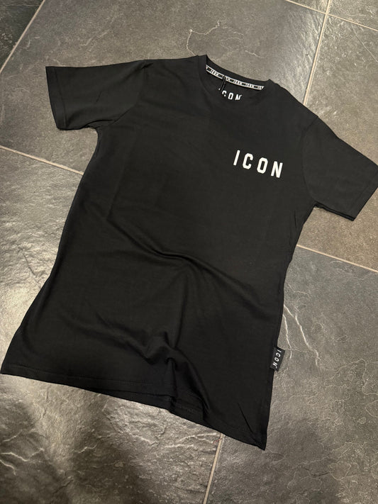 ICUS2S5T005 T-SHIRT ICON NERA - T-shirt uomo - icon