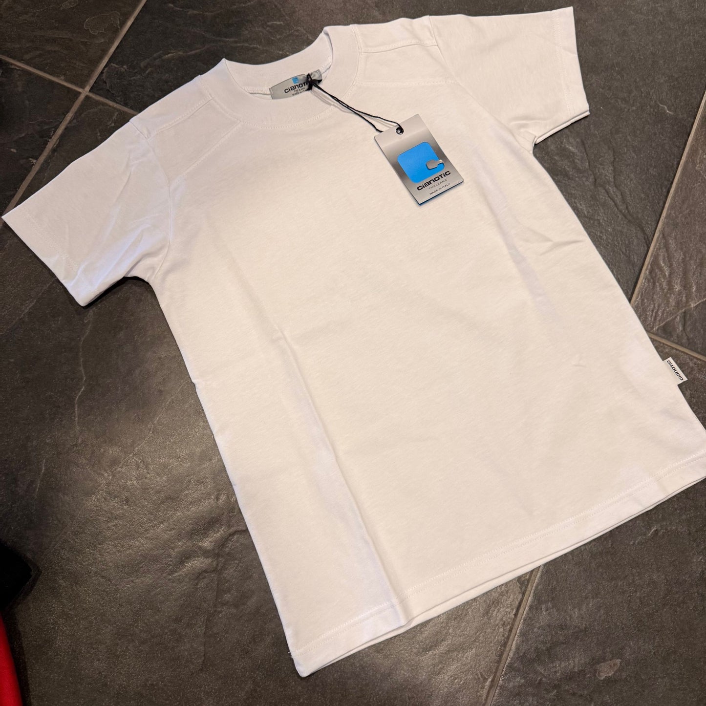 CB/RISK T-SHIRT BIANCA - T-shirt bimbo - CIANOTIC