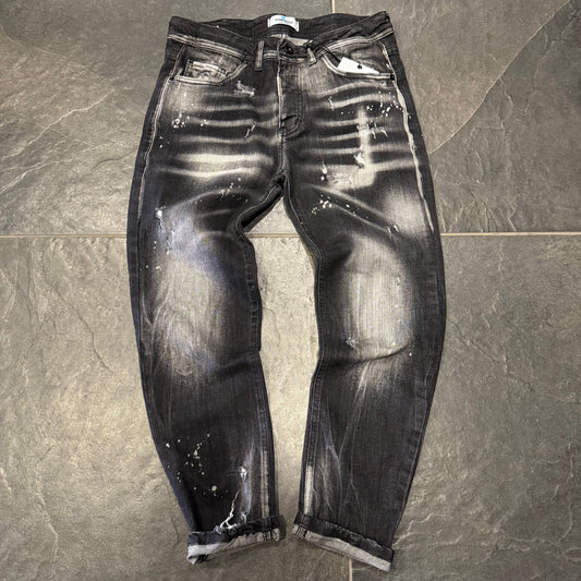 NEW FIT CNTC BLACK - Jeans uomo - CIANOTIC