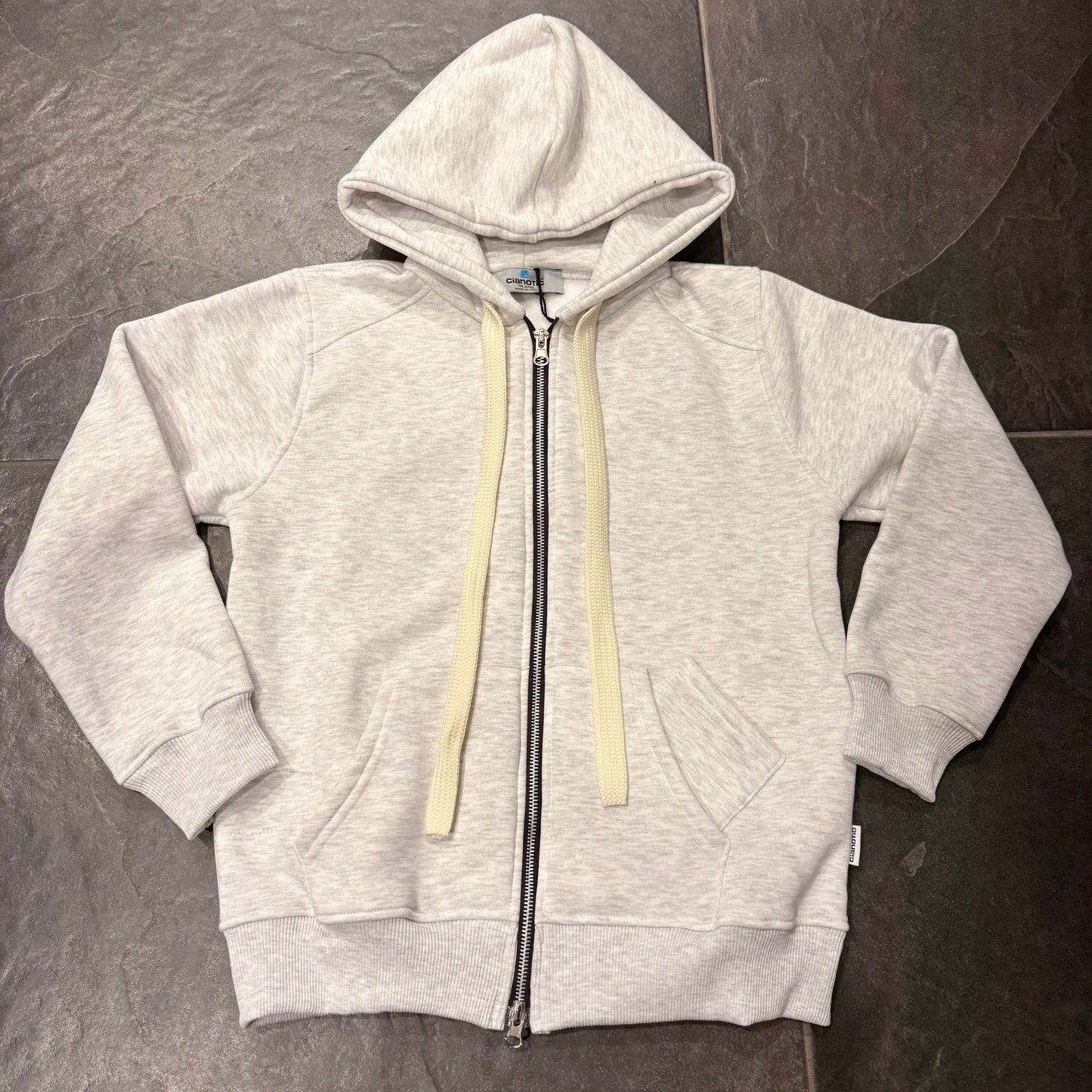 CB F/TRIPLE LANE HOODIE GRIGIO NIKE - felpa bimbo - CIANOTIC