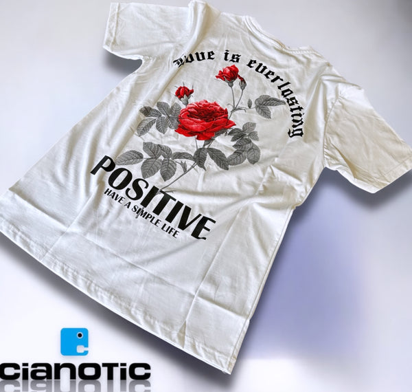 T/REGULAR-ROSE BIANCA - T-shirt uomo - CIANOTIC