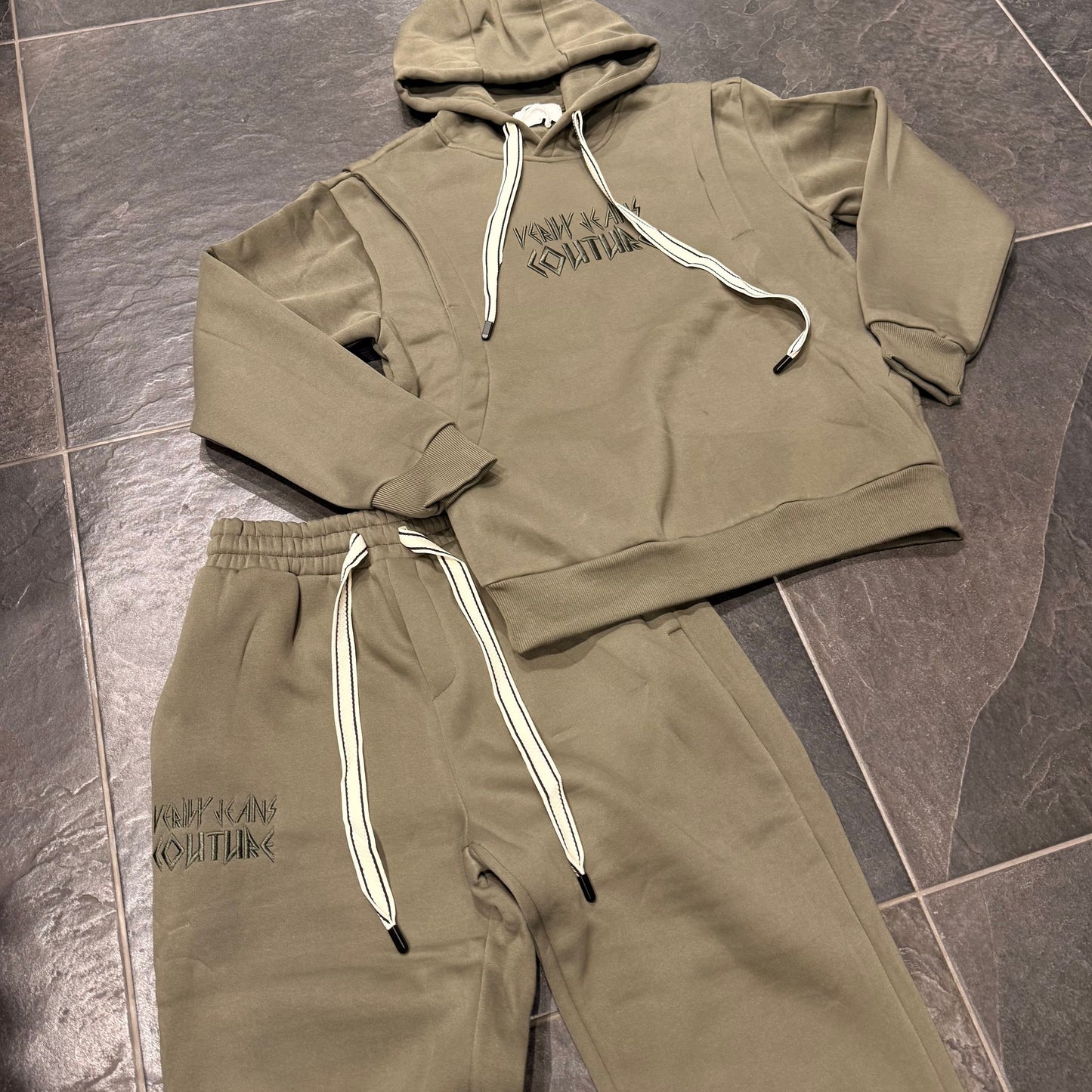 7L005 TUTA UOMO VERDE - tute uomo -