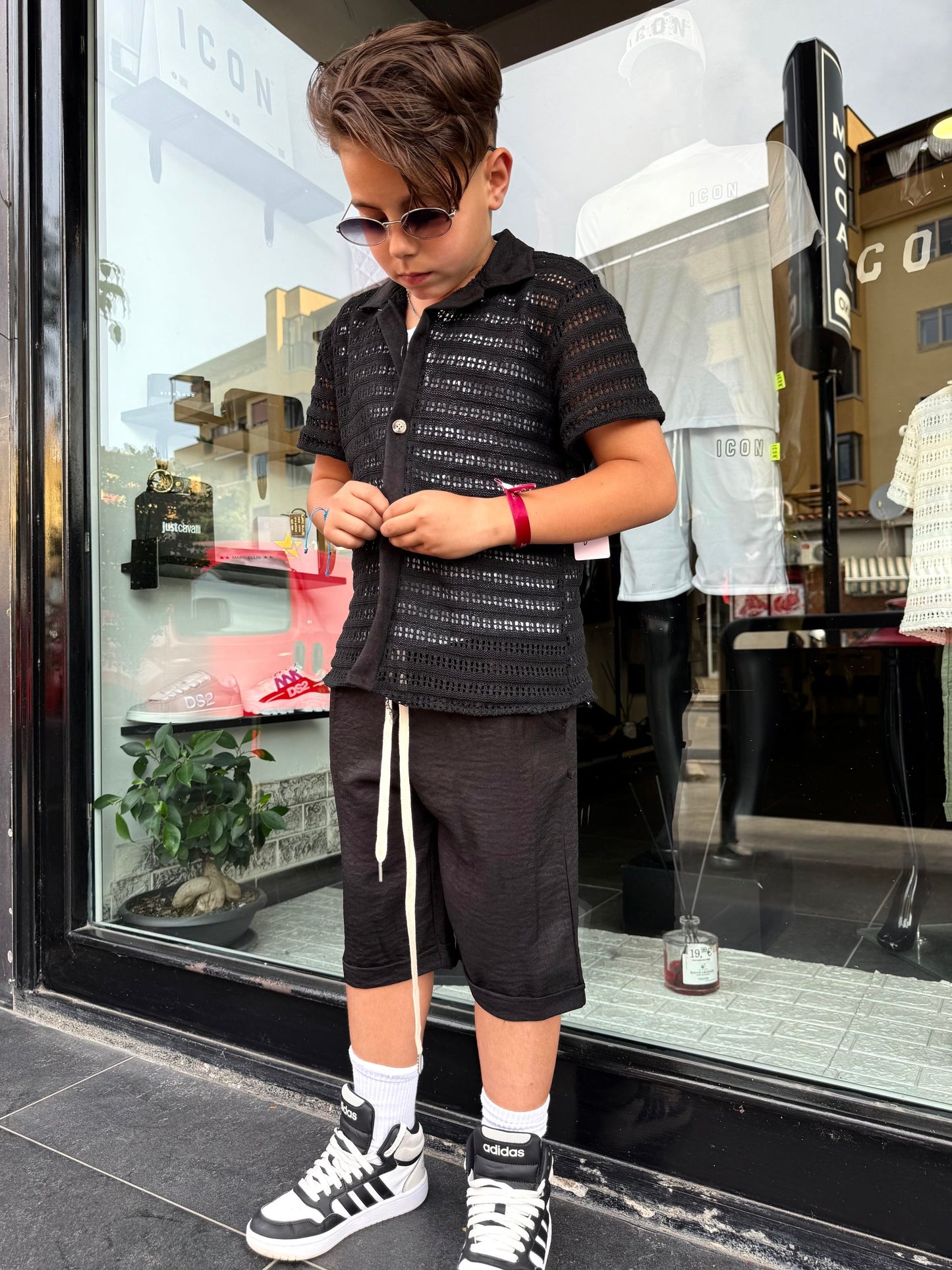 25190 COORDINATO BIMBO NERO - Completi & Coordinati -