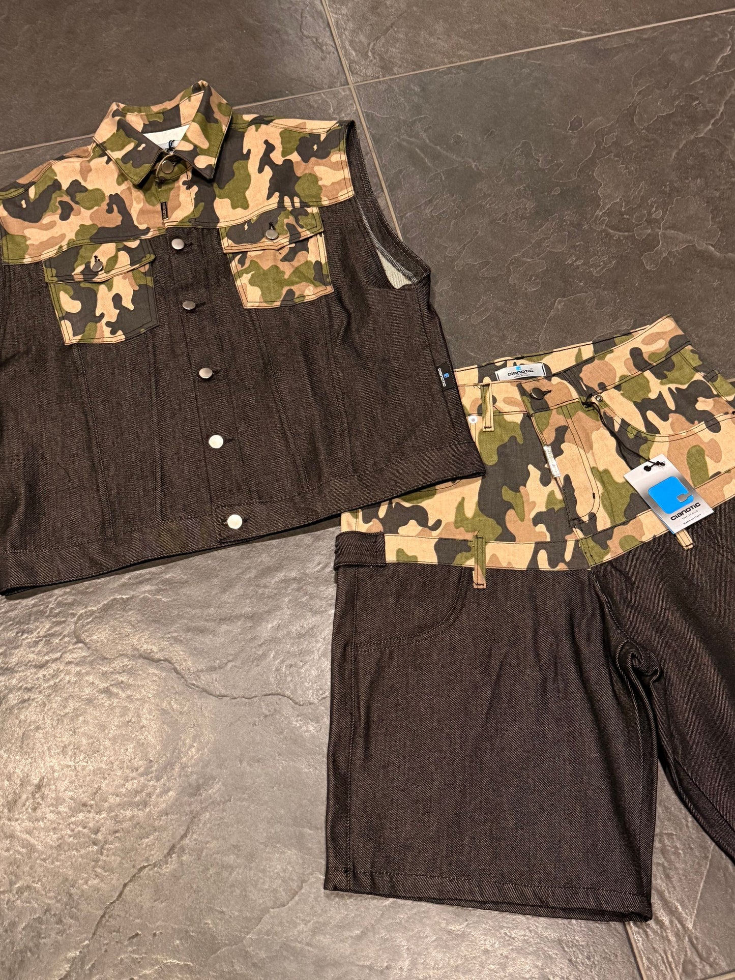 CORDSET ARMY SQUAD - Completo uomo - CIANOTIC