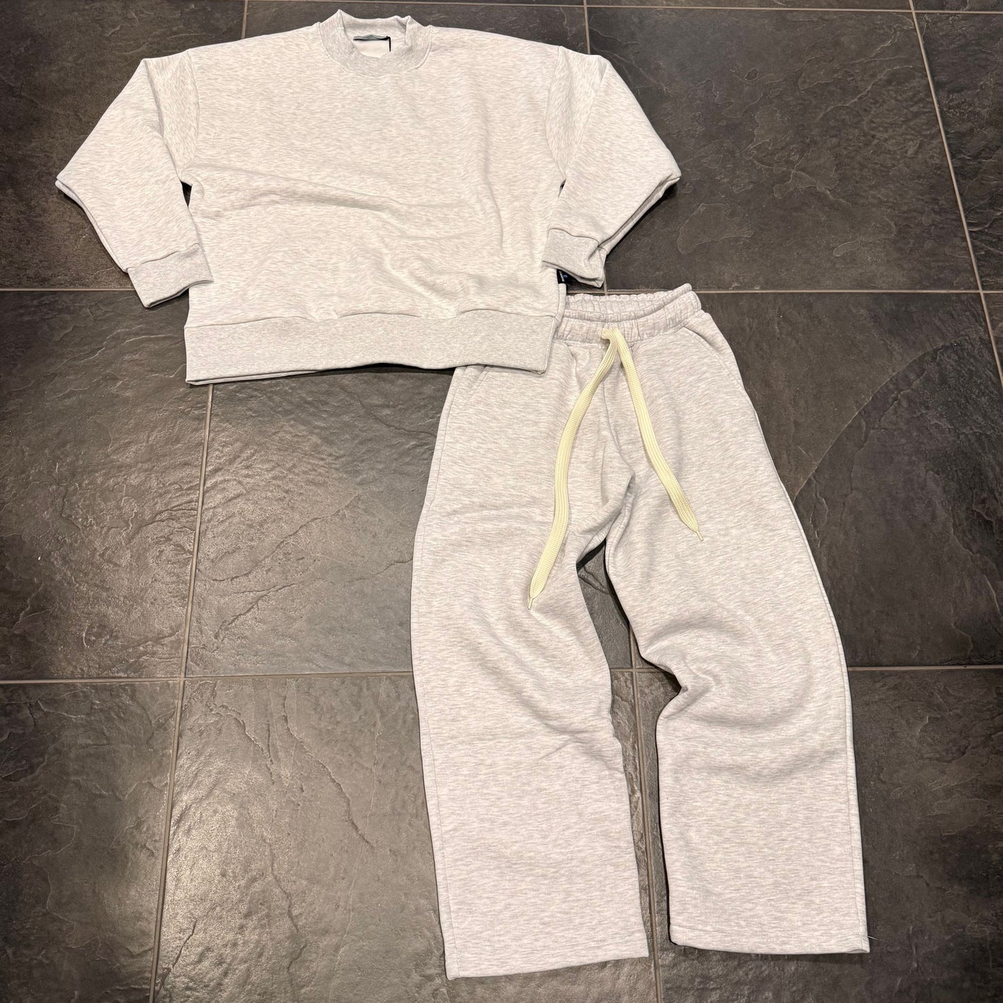 F/BOXY PARICOLLO GRIGIO - Felpe uomo - CIANOTIC