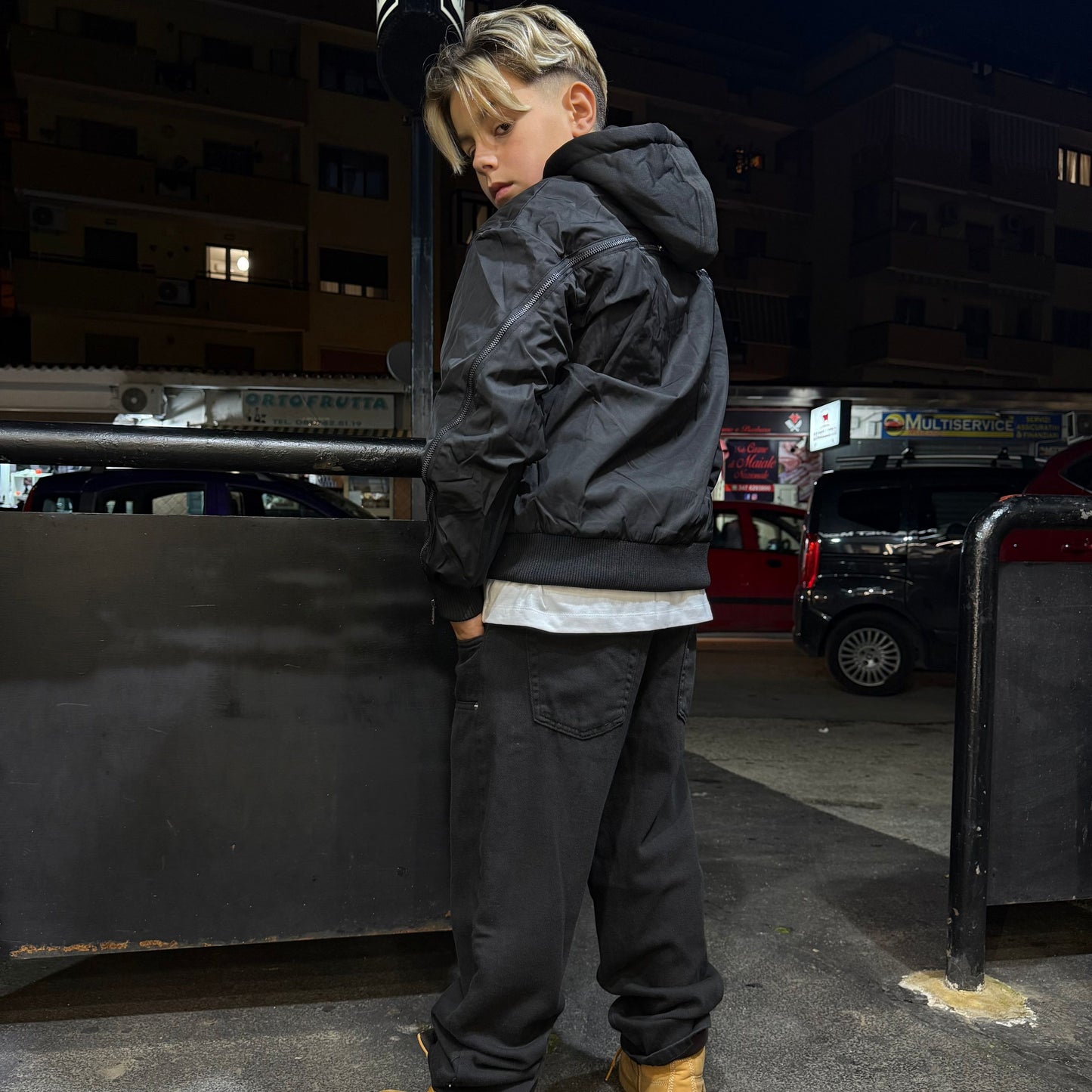 SZ152 GIUBBINO BIMBO NERO - GIUBBINO BIMBO - IO CHICO